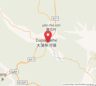 Map of Dapuchaihe, Jilin