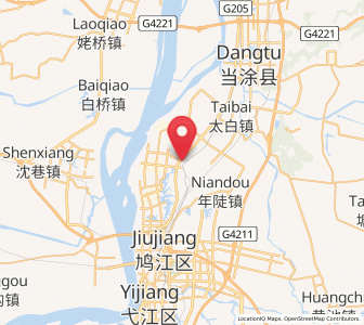 Map of Daqiao, Anhui