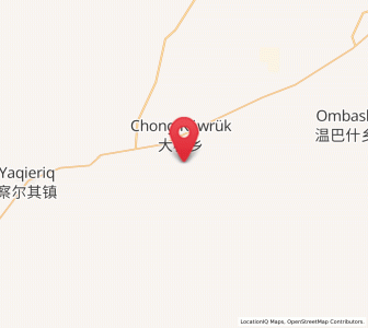 Map of Daqiao, Xinjiang