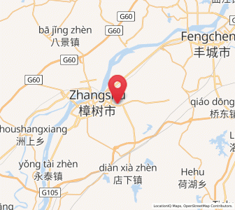 Map of Daqiao, Jiangxi