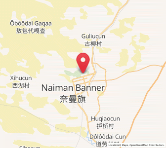 Map of Daqin Tal, Inner Mongolia