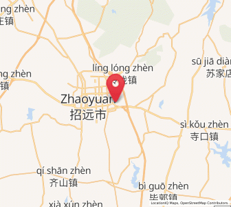 Map of Daqinjia, Shandong