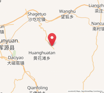 Map of Darenzhuang, Shanxi