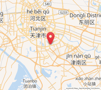 Map of Darenzhuang, Tianjin