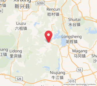 Map of Dasha, Guangdong