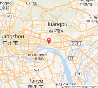 Map of Dasha, Guangdong