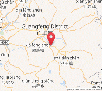Map of Dashi, Jiangxi