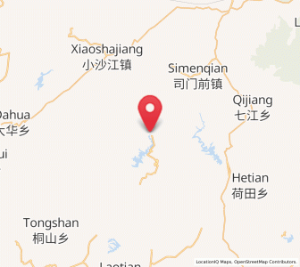Map of Dashuitian, Hunan