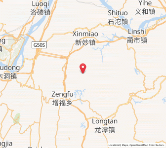 Map of Dashun, Chongqing