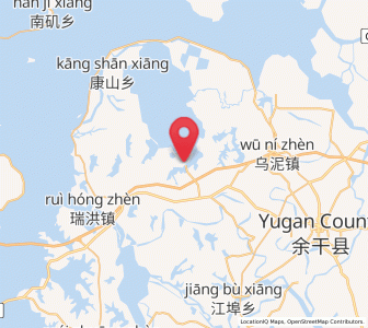 Map of Datang, Jiangxi