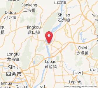 Map of Datang, Guangdong