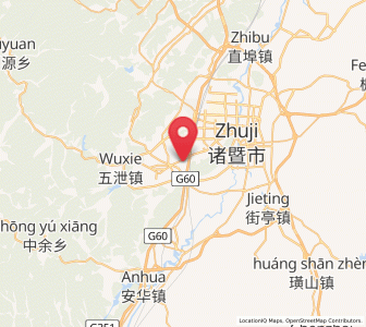 Map of Datang’an, Zhejiang