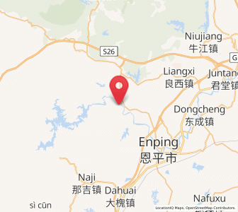 Map of Datian, Guangdong