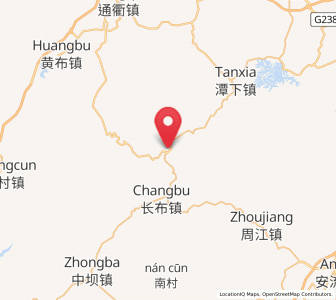 Map of Datian, Guangdong