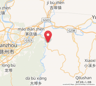 Map of Datian, Jiangxi