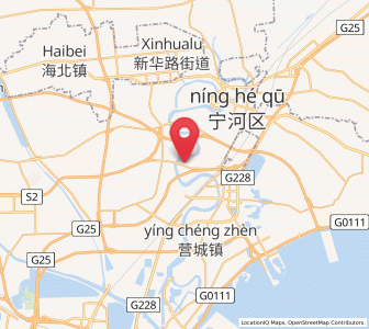 Map of Datianzhuang, Tianjin