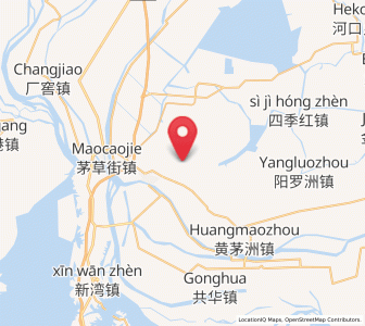 Map of Datong, Hunan