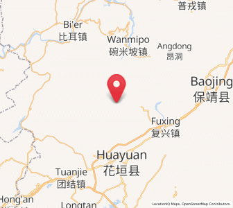 Map of Datuo, Hunan