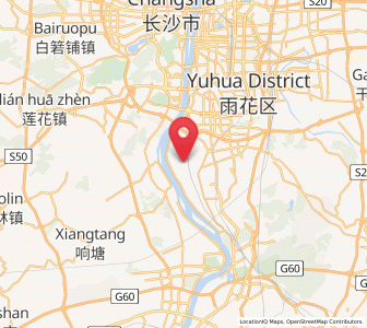Map of Datuo, Hunan