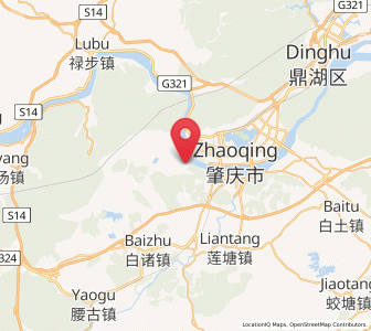 Map of Dawan, Guangdong