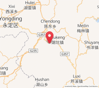 Map of Daxi, Fujian