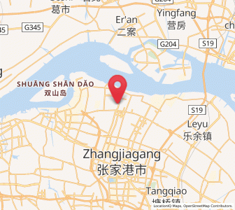 Map of Daxin, Jiangsu