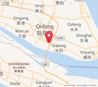 Map of Daxing, Jiangsu