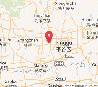 Map of Daxingzhuang, Beijing