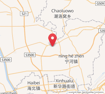 Map of Daxinzhuang, Tianjin
