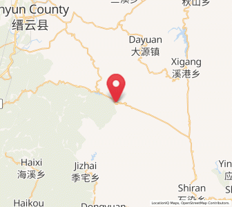 Map of Dayang, Zhejiang