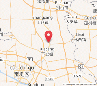 Map of Dayanggezhuang, Tianjin