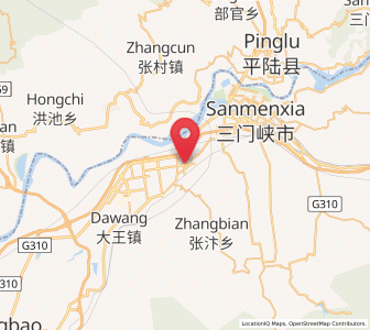 Map of Daying, Henan