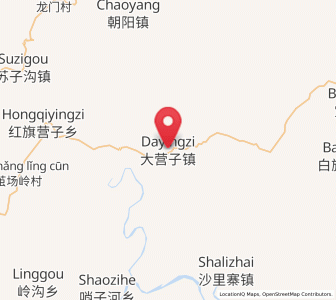 Map of Dayingzi, Liaoning