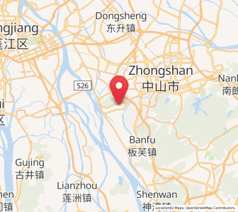 Map of Dayong, Guangdong