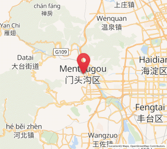 Map of Dayu, Beijing