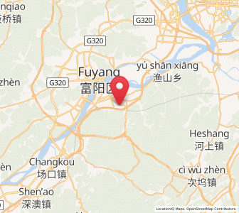 Map of Dayuan, Zhejiang