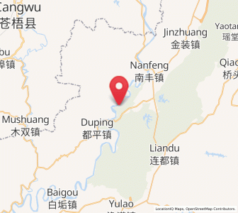 Map of Dayukou, Guangdong