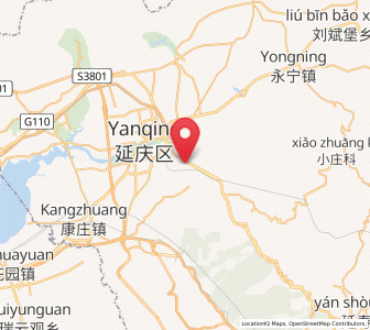 Map of Dayushu, Beijing