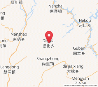 Map of Dehua, Guizhou