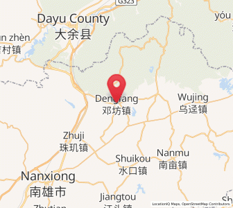 Map of Dengfang, Guangdong