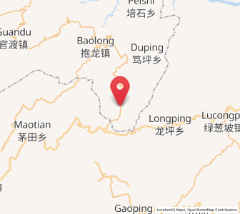 Map of Dengjia, Chongqing