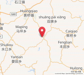 Map of Dengjiapu, Hunan