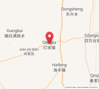 Map of Dengta, Heilongjiang