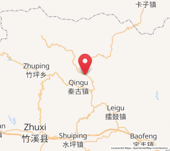 Map of Desheng, Hubei