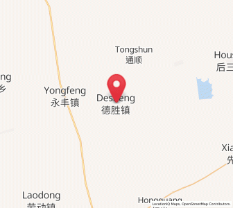Map of Desheng, Heilongjiang
