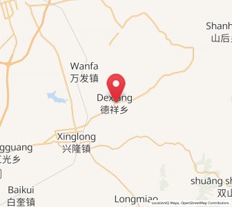 Map of Dexiang, Heilongjiang