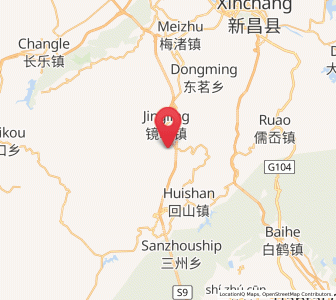 Map of Dianqian, Zhejiang