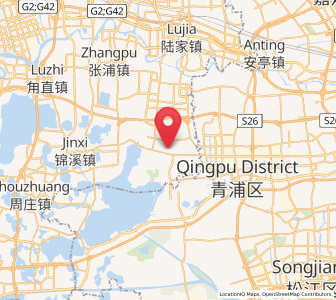 Map of Dianshanhu, Jiangsu