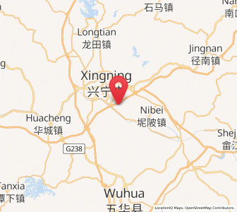 Map of Diaofang, Guangdong