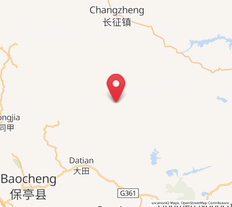 Map of Diaoluoshan, Hainan